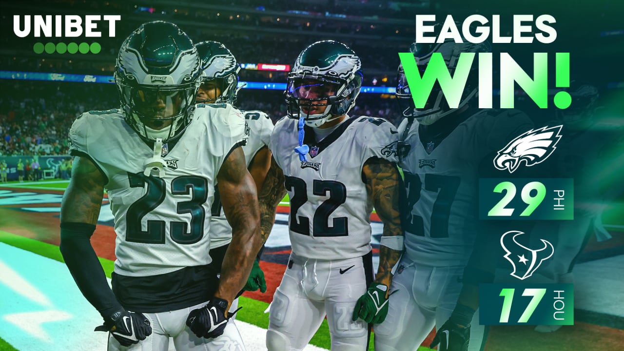 Jalen Hurts Leads Eagles To Win Over Texans, First 8-0 Start