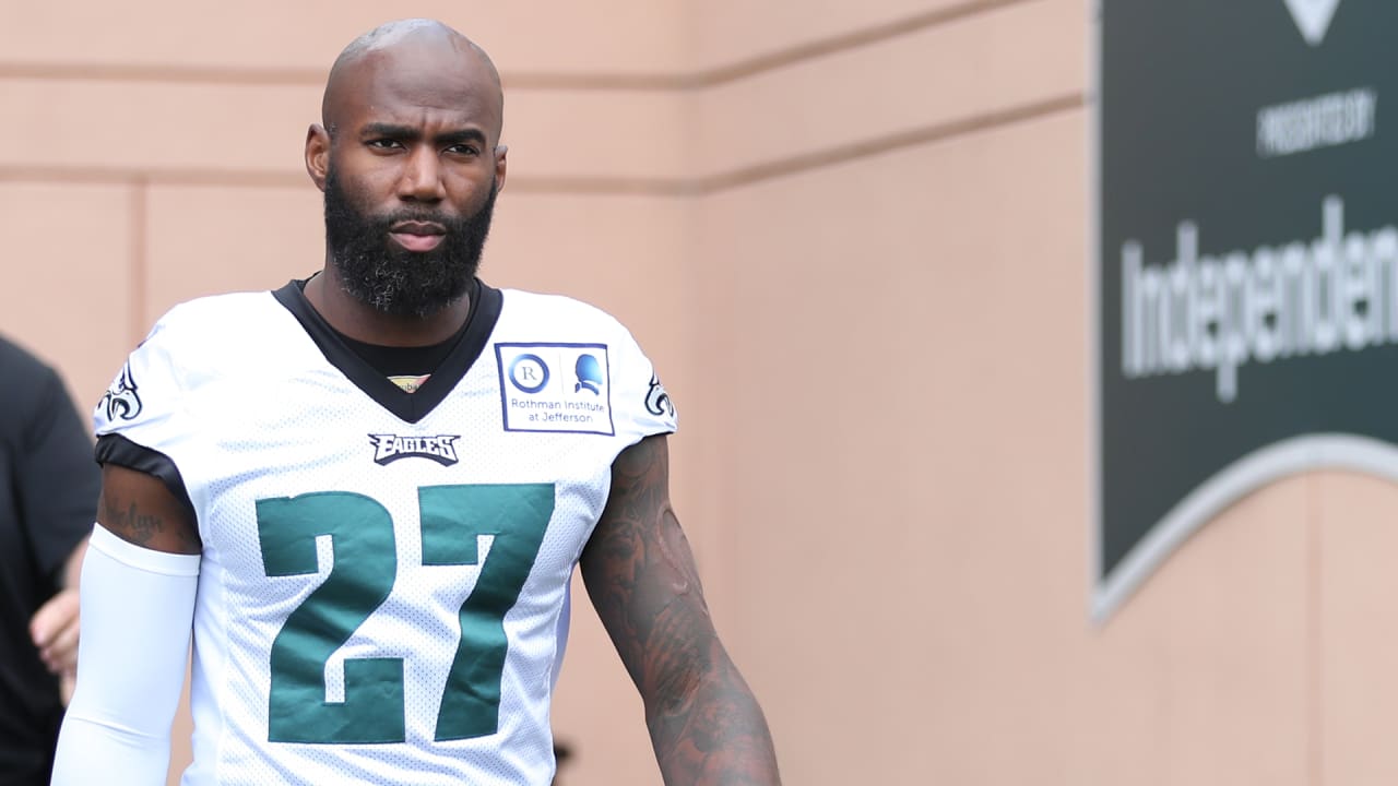 Philadelphia Eagles Safety Malcolm Jenkins looks on during the game