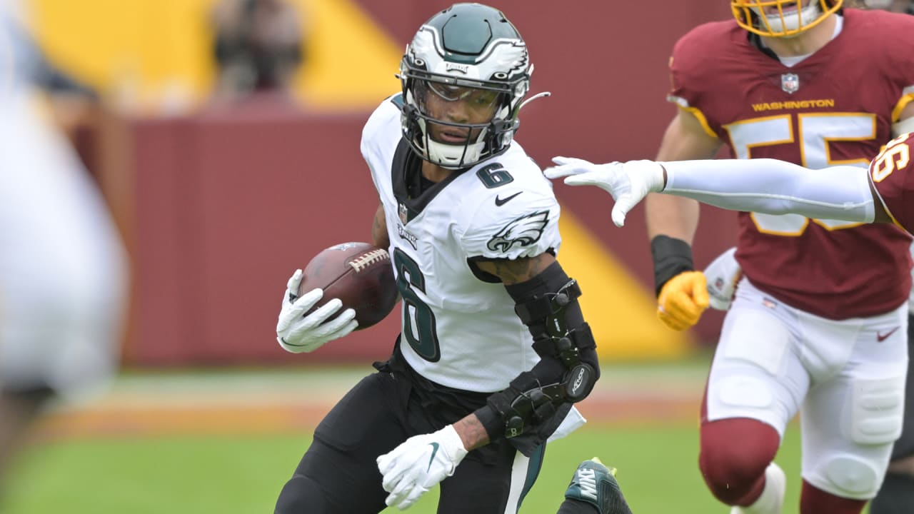 Gardner Minshew hits a wide-open DeVonta Smith for a TD as the Eagles  extend the lead vs. Cowboys