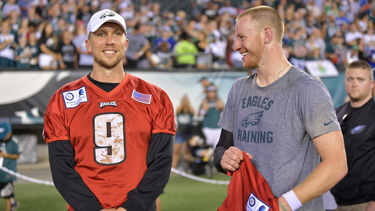 Eagles coach Doug Pederson on whether Nick Foles or Carson Wentz will start  vs. Falcons: It's an internal thing