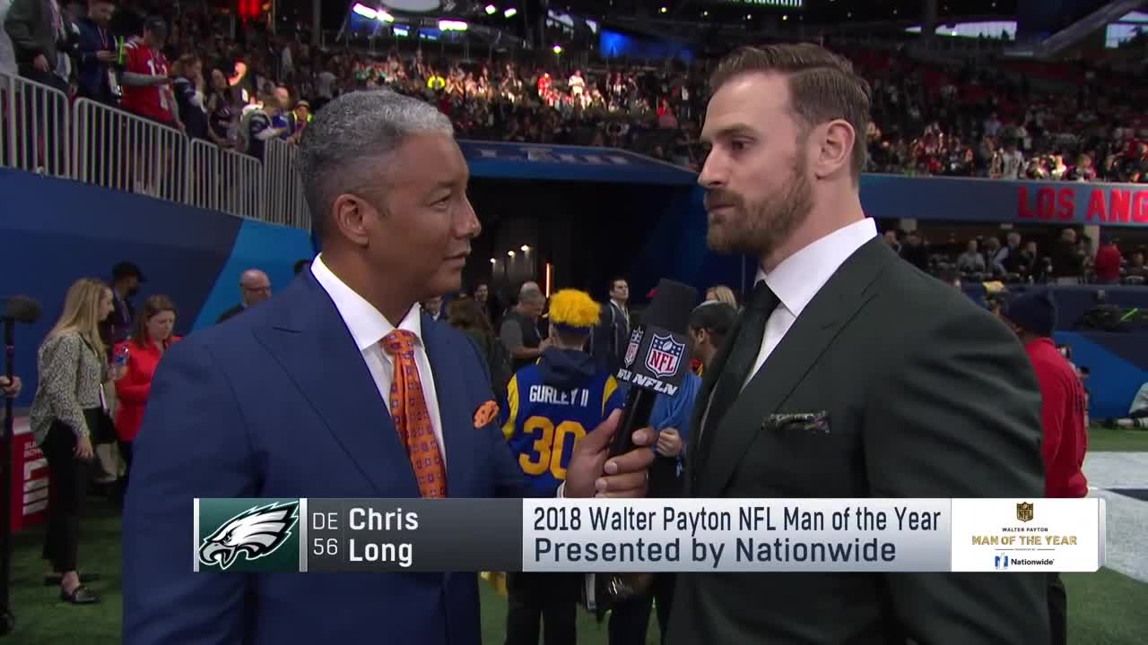 Chris Long Explains What It Means To Win The Walter Payton NFL Man Of