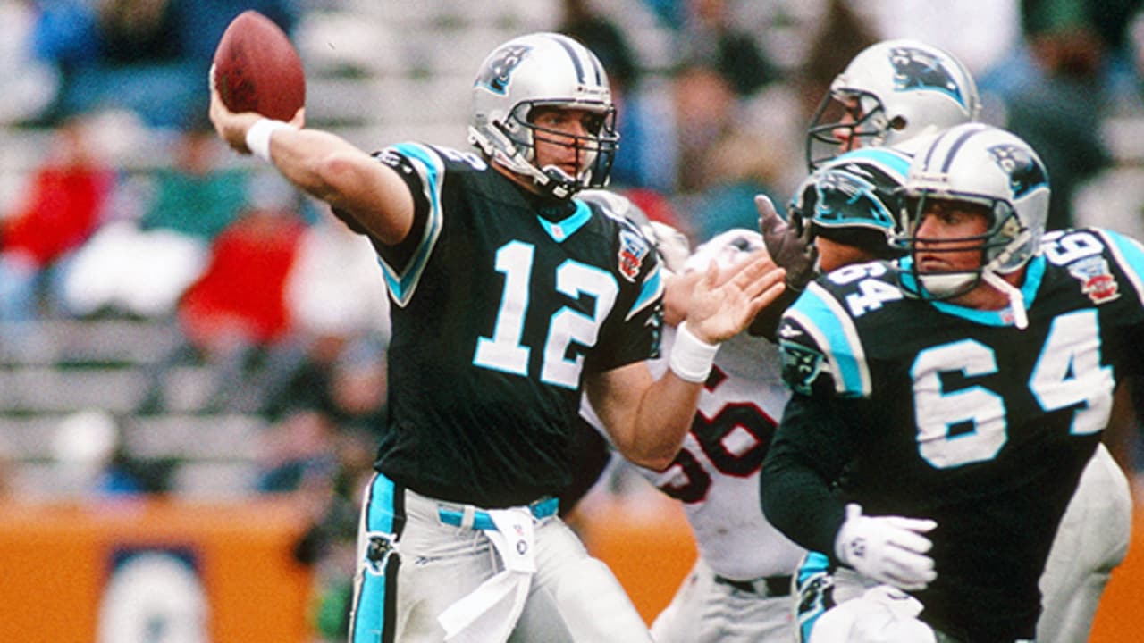 Kerry Collins during his tenure with the Panthers