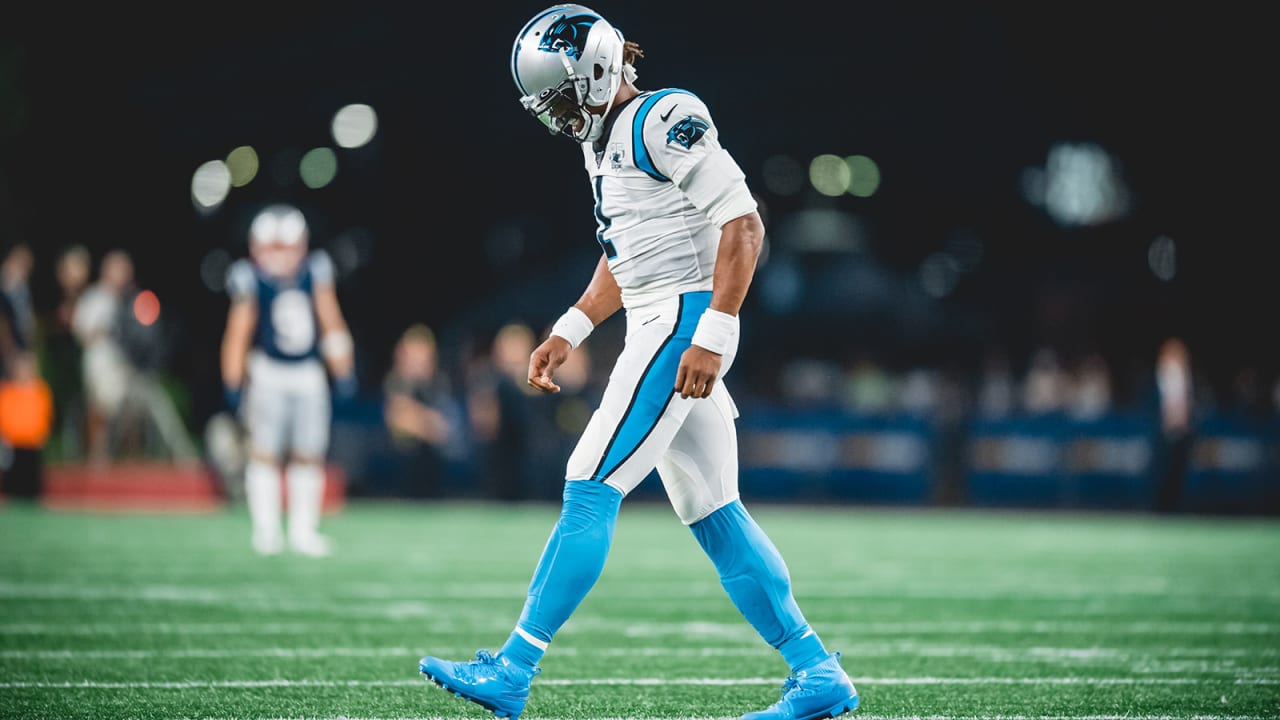 Cam Newton suffers foot injury but it’s reportedly ‘not serious,’ QB seen in a walking boot