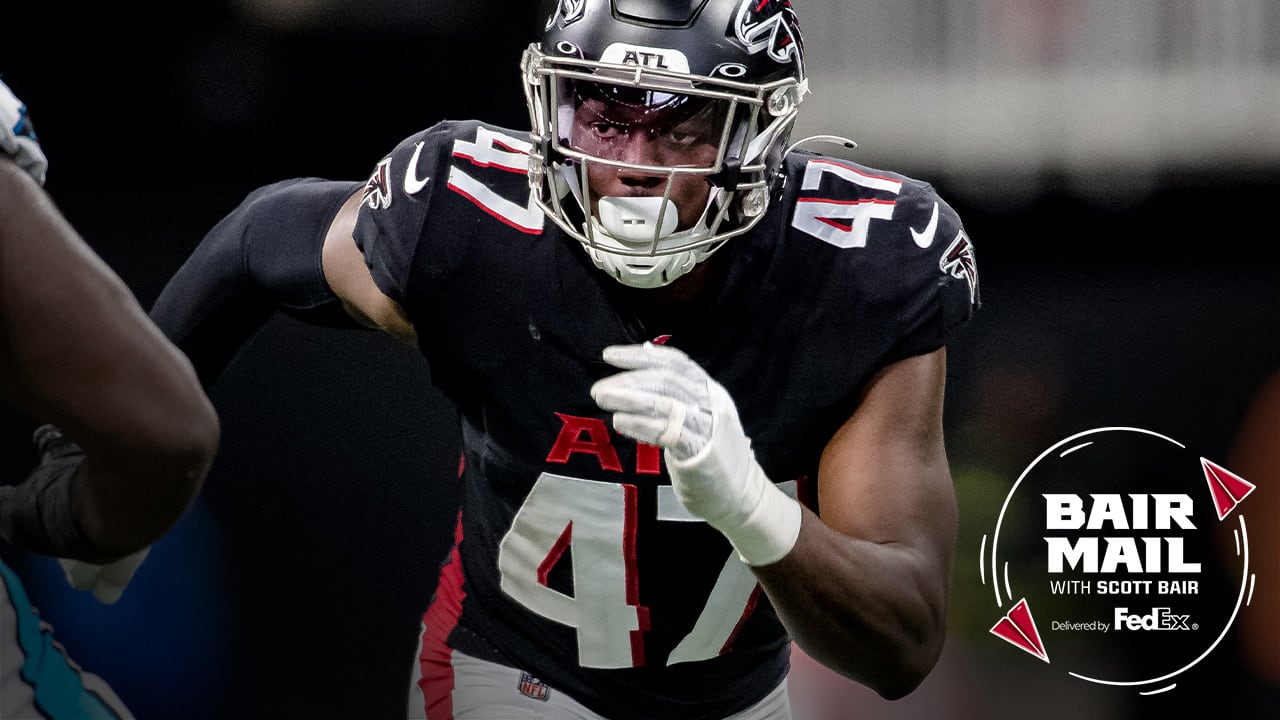 Bair Mail On Arnold Ebiketie and the Falcons pass rush, Tyler Allgeier