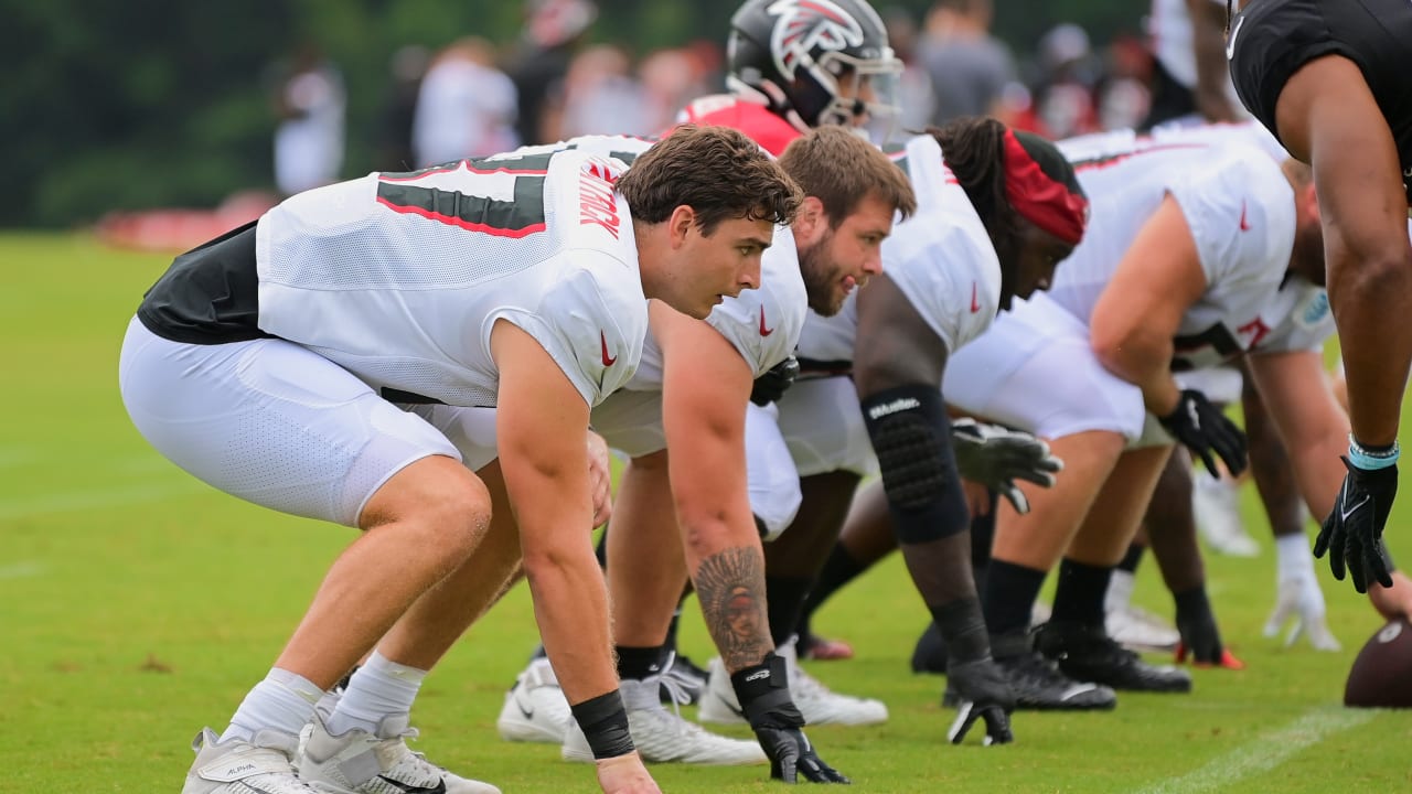 Former UGA TE John Fitzpatrick catches TD in training camp for Falcons