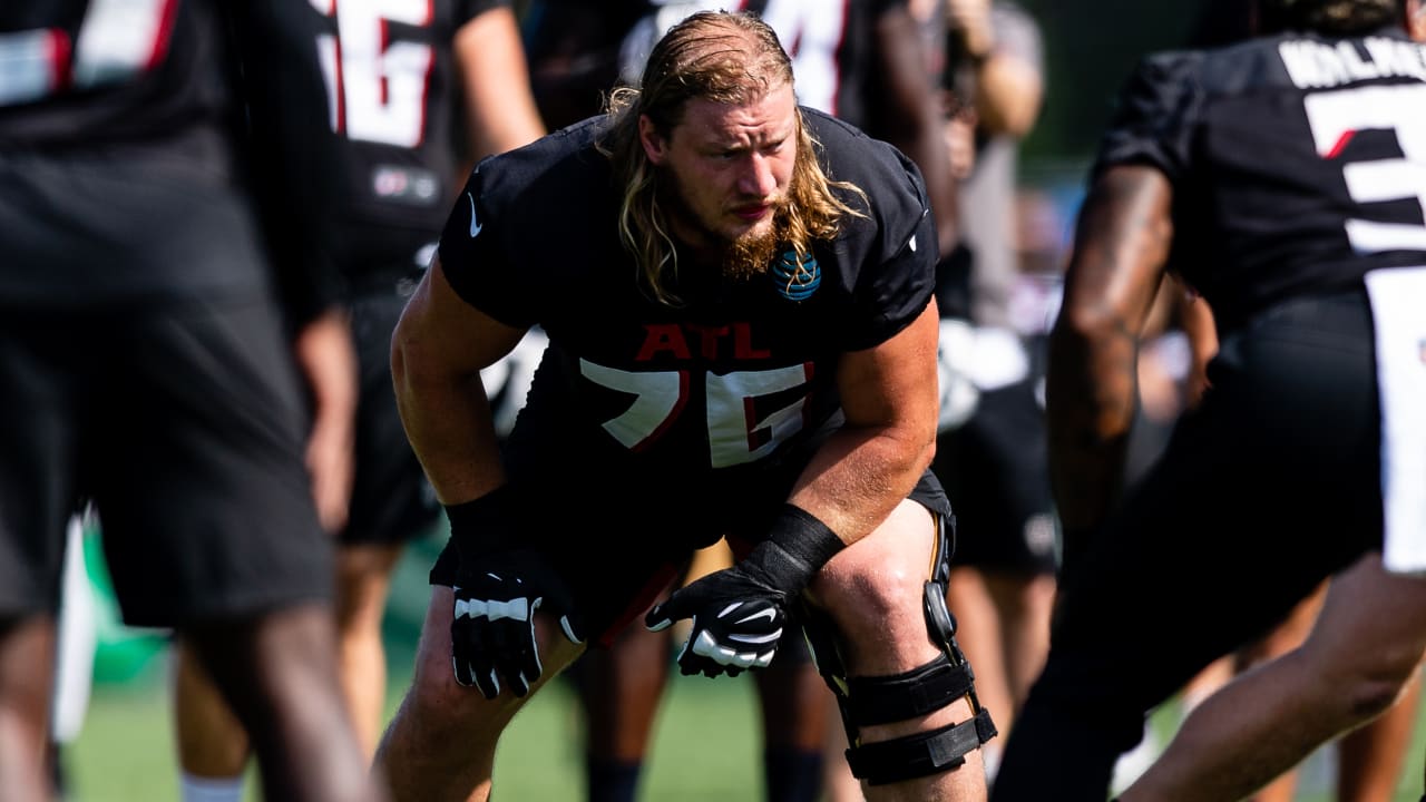 On the hot seat against the Saints: Falcons right tackle Kaleb McGary