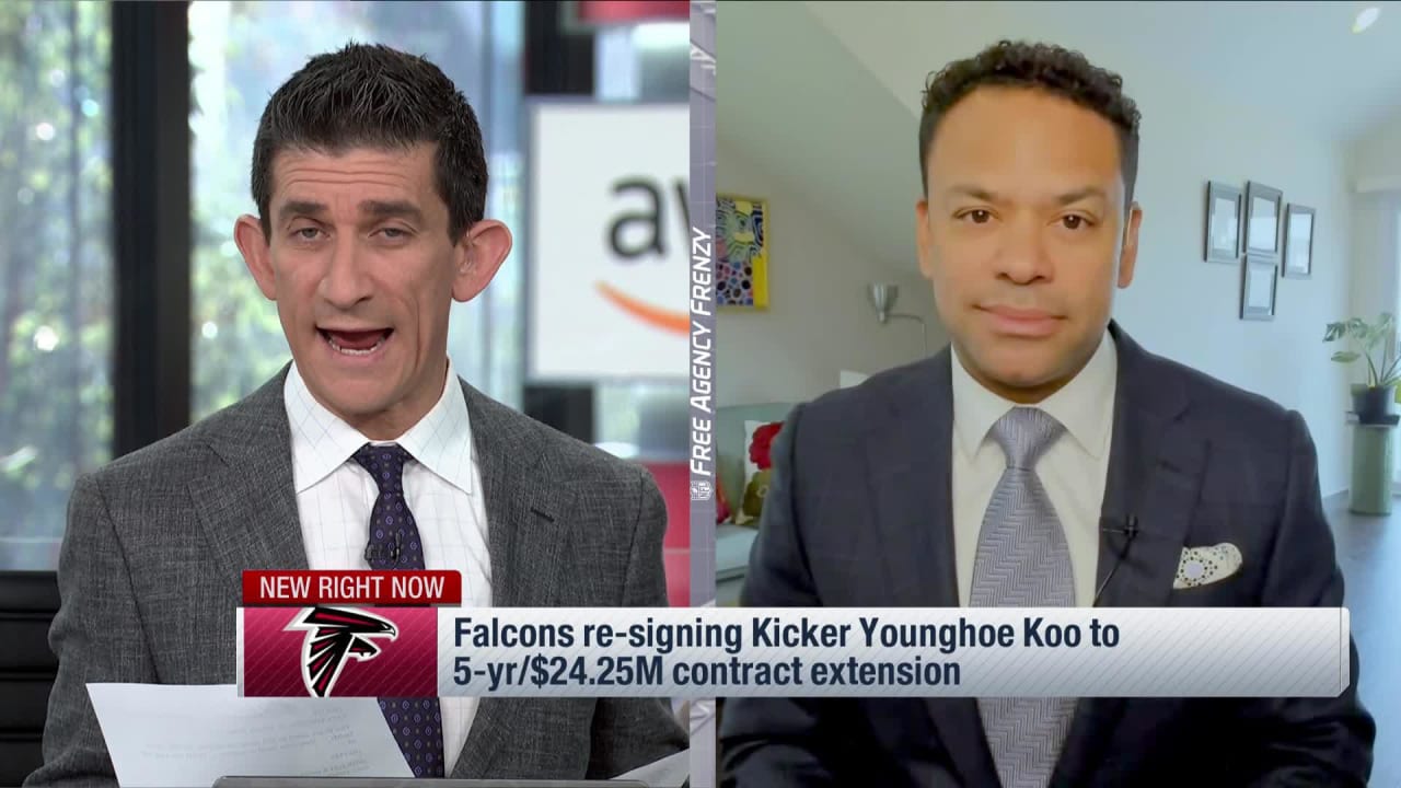 Atlanta Falcons re-sign star kicker Younghoe Koo to massive contract