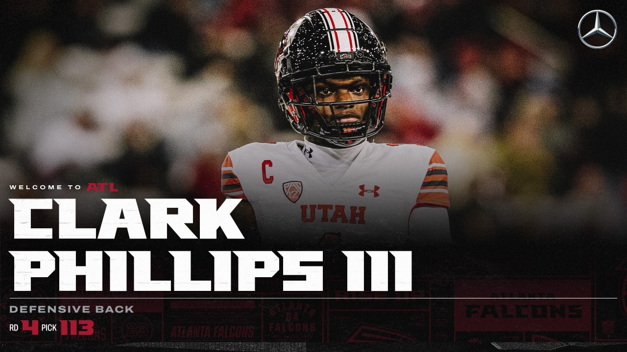 Falcons select Clark Phillips III with No. 113 overall NFL Draft pick