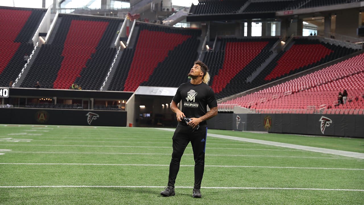 Mercedes-Benz Stadium - Waiting all day for Sunday night Gates Open -  6PM Pregame Show - 7:50PM Everything you need to know for Atlanta Falcons  gameday ➡️ bit.ly/MBS_Falcons