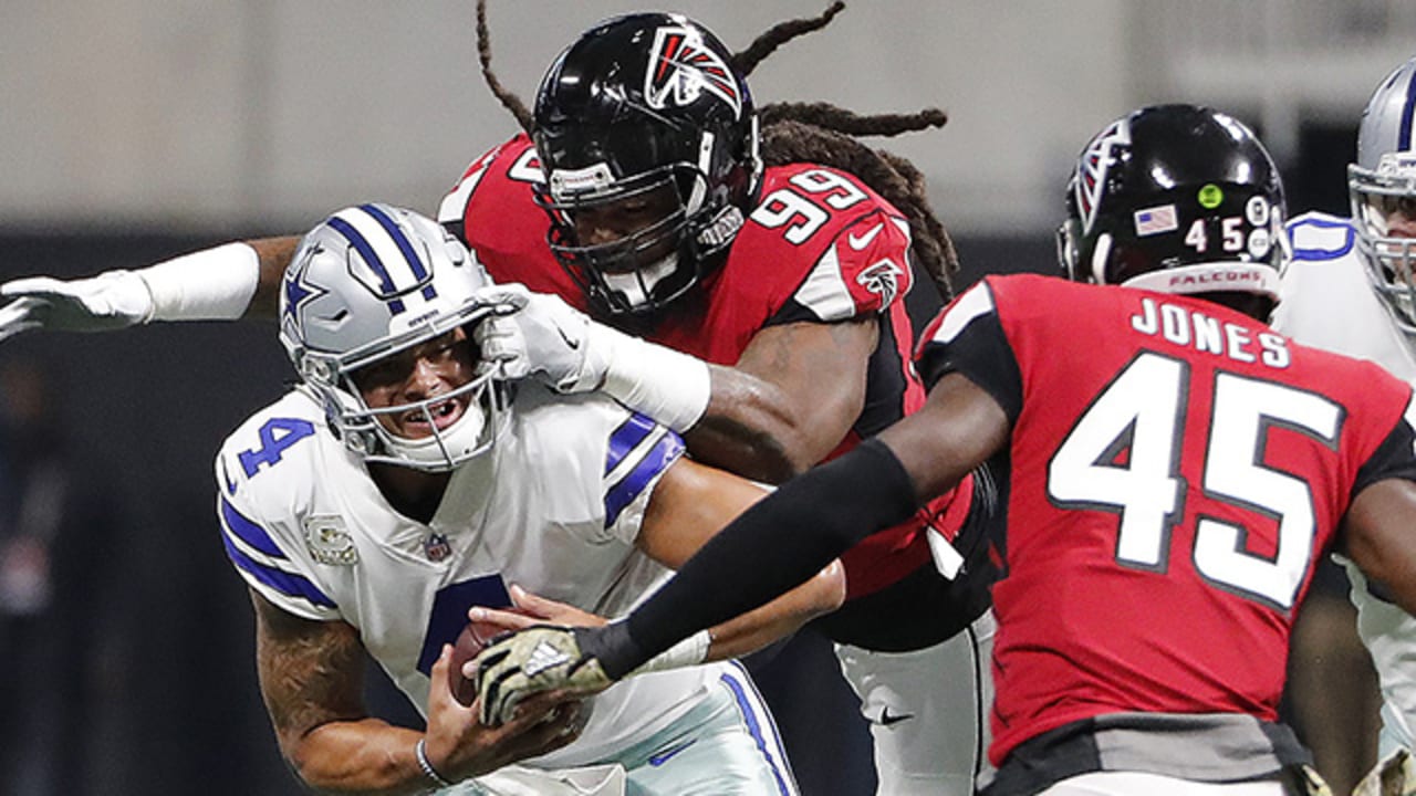 Recap: Cowboys stunned by Falcons' sacks