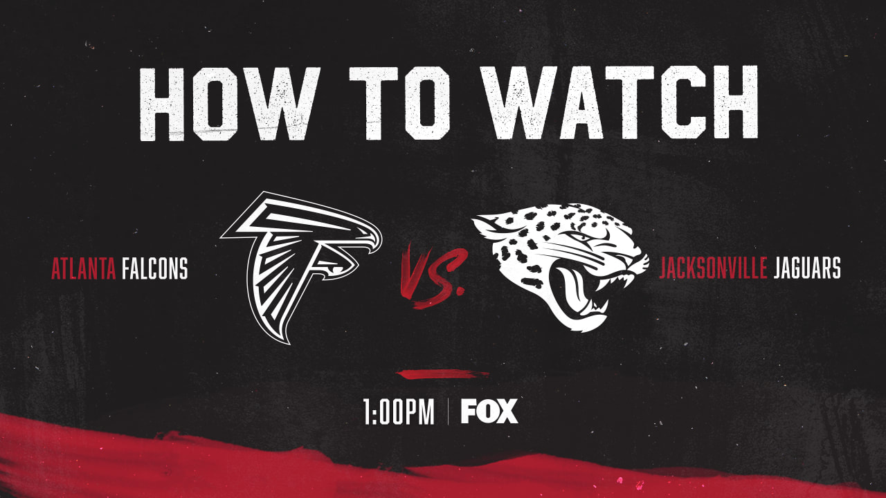 Where to watch, listen and livestream Falcons vs. Jaguars