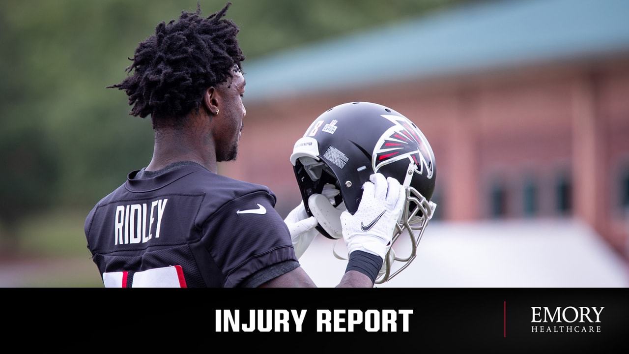 Falcons injury report No improvement for Calvin Ridley as