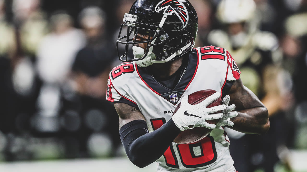 Falcons' Calvin Ridley created the most separation among NFL WRs