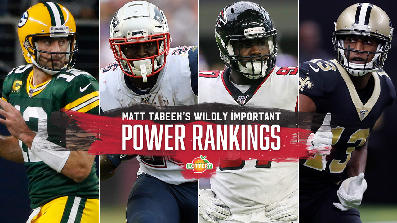 Tabeek's NFL Power Rankings: Patriots, Saints 1-2 as Falcons slide