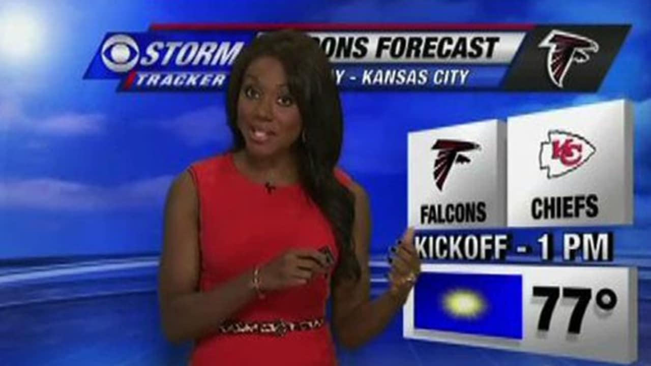 CBS Atlanta Weather Report Falcons at Chiefs