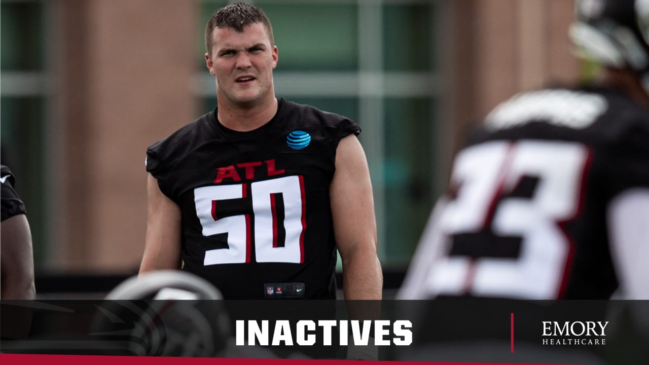 Falcons Release Inactives For Week 2 Matchup With Tampa Bay