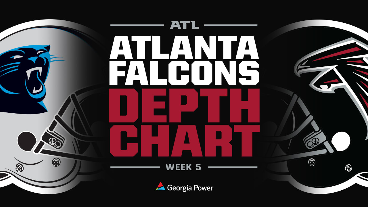 Falcons release depth chart with a change at safety