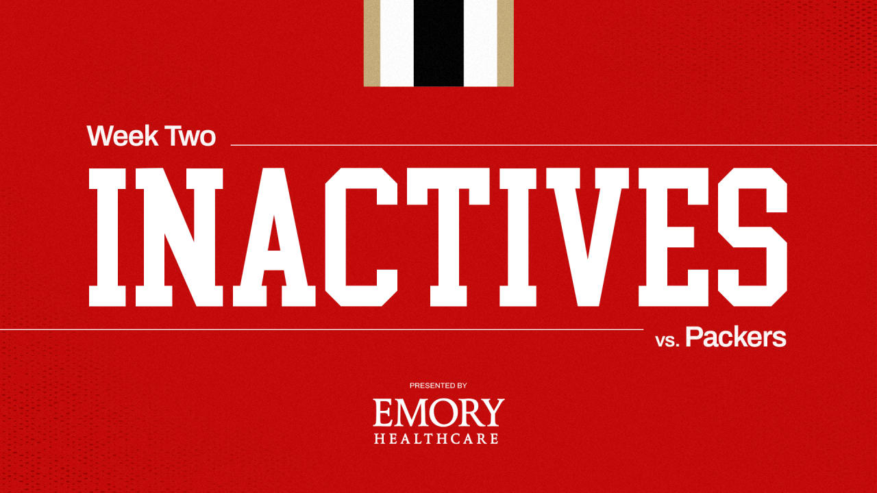 Falcons release inactives list before Week 2 matchup with Green Bay Packers - Vimarsana News