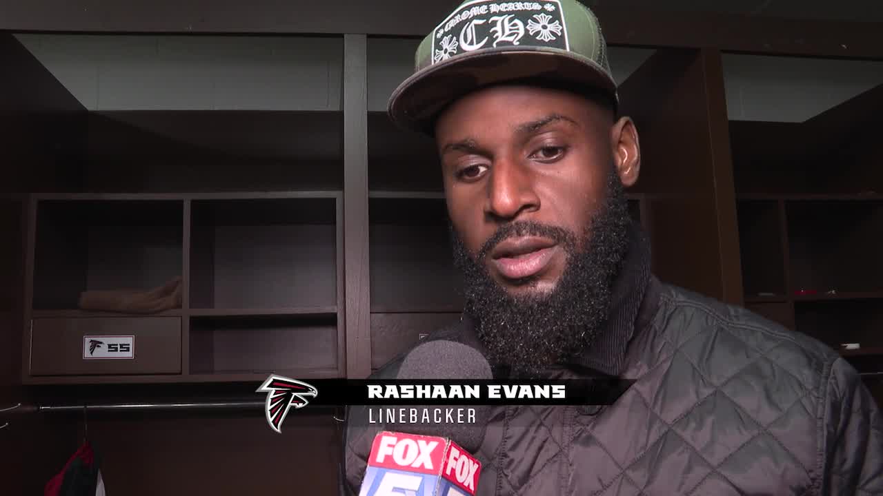 Watch: Falcons LB Rashaan Evans was mic'd up for Commanders game