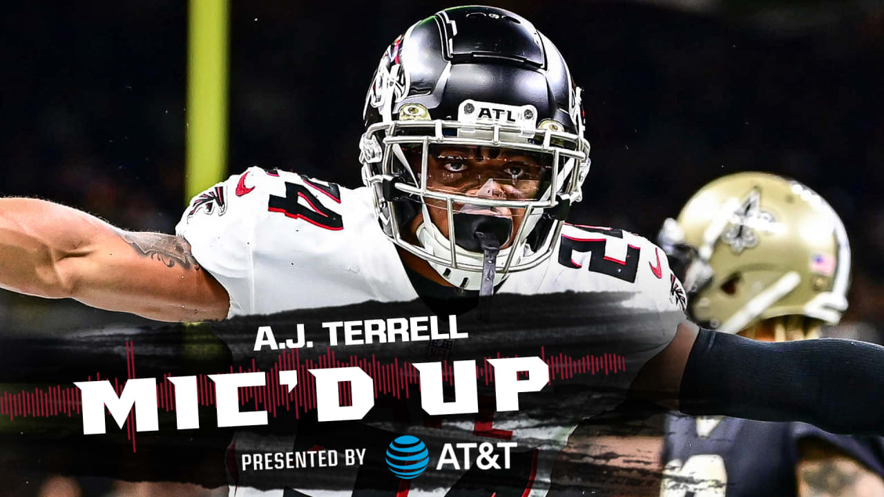 WATCH: Falcons cornerback A.J. Terrell was mic'd up for Week 1