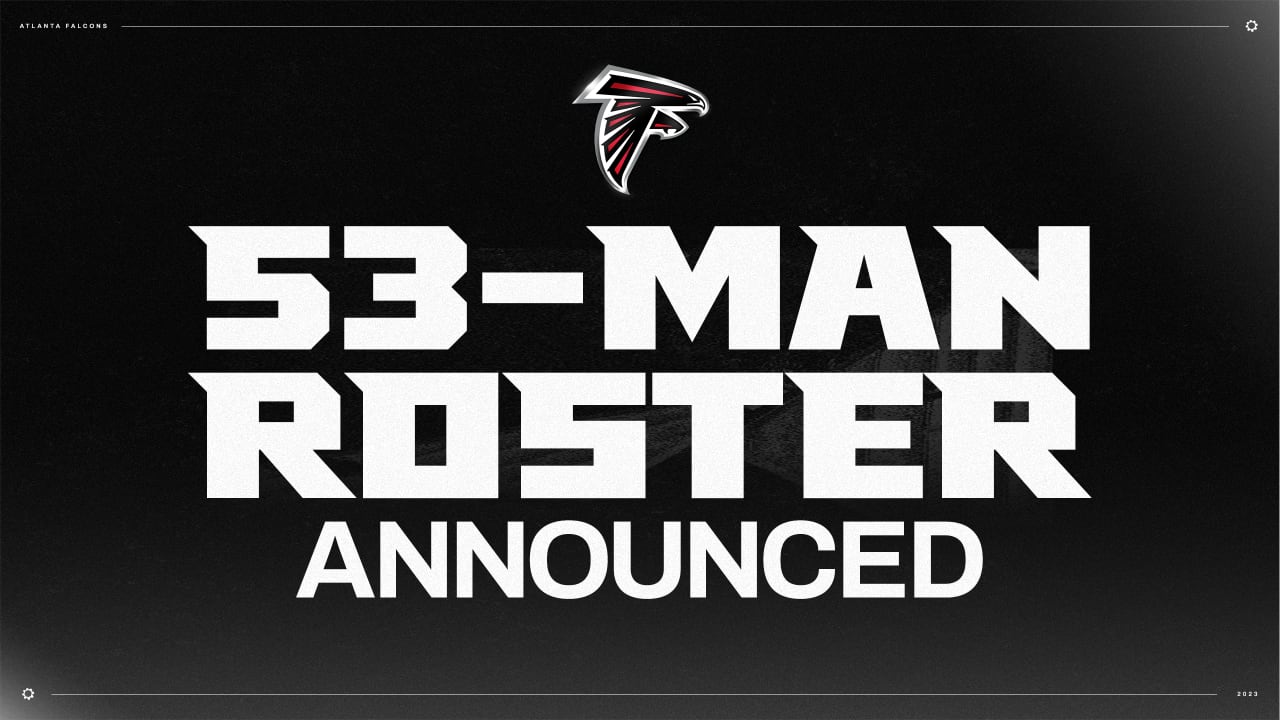 Updated Falcons 53-man roster by jersey number