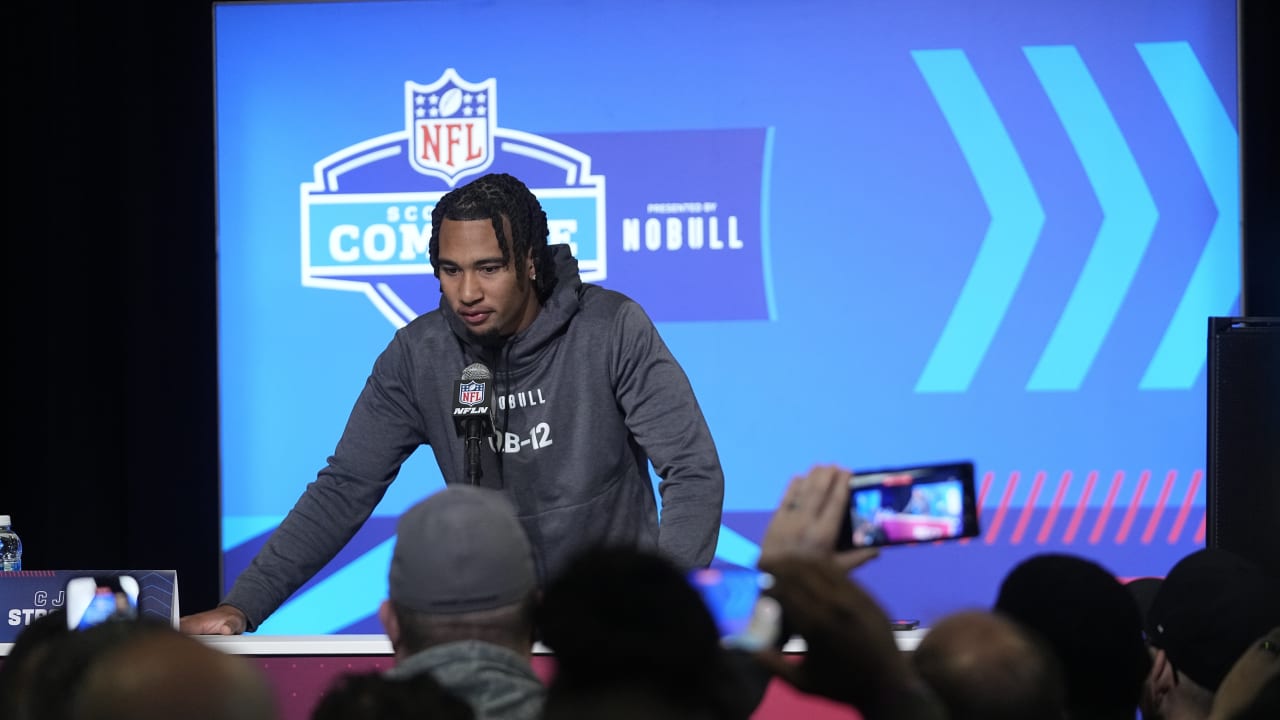 2023 NFL Scouting Combine: CJ Stroud Media Availability