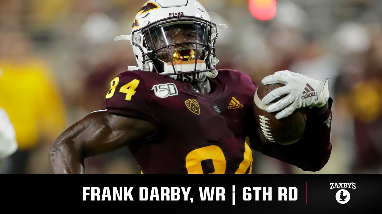 Atlanta Falcons take ASU football's Frank Darby in 2021 NFL draft