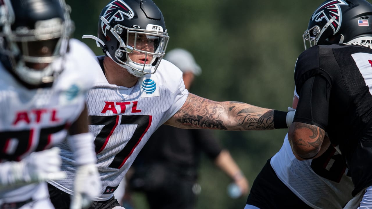 Falcons release former starting left guard Jalen Mayfield among 4