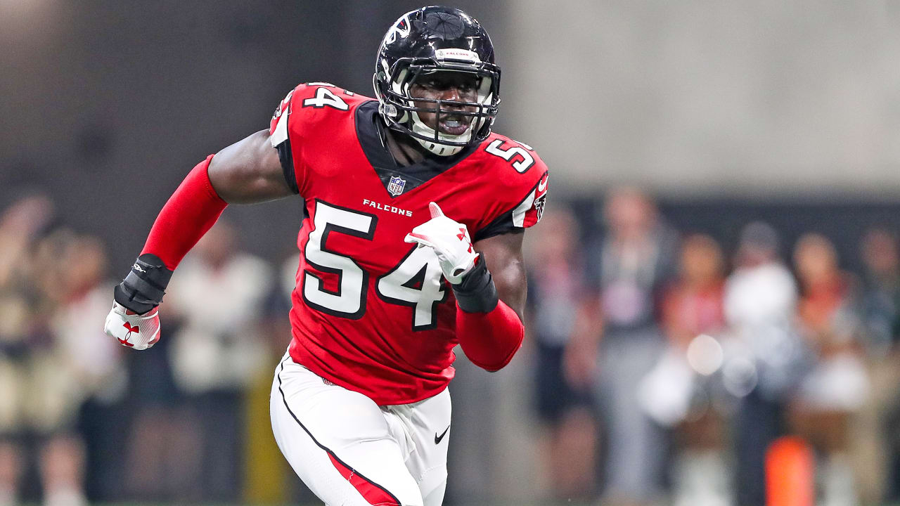 Dan Quinn says Falcons missed LB Foye Oluokun Sunday