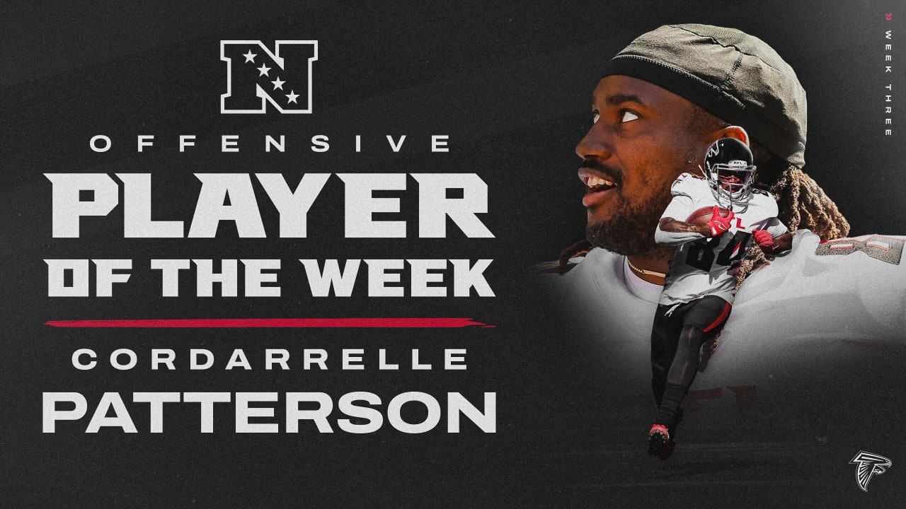 Cordarrelle Patterson Named NFC Offensive Player Of The Week