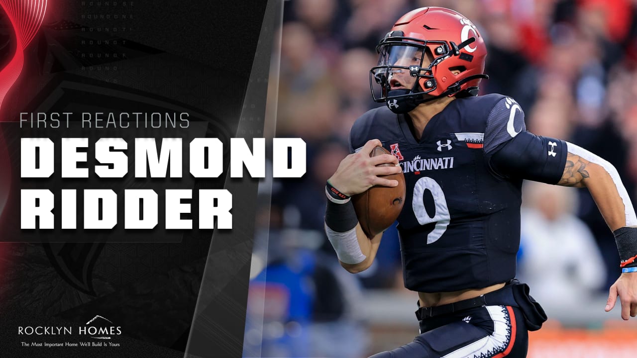 Desmond Ridder returns home to Cincinnati, but as a Falcon this time