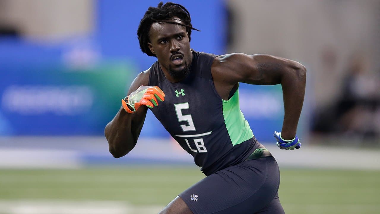 From the Combine: De'Vondre Campbell