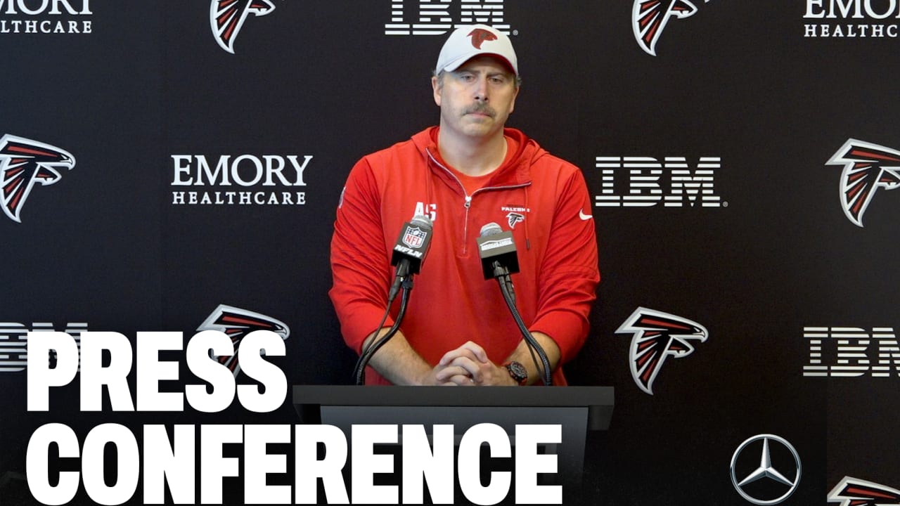 Arthur Smith addresses media following Atlanta Falcons vs