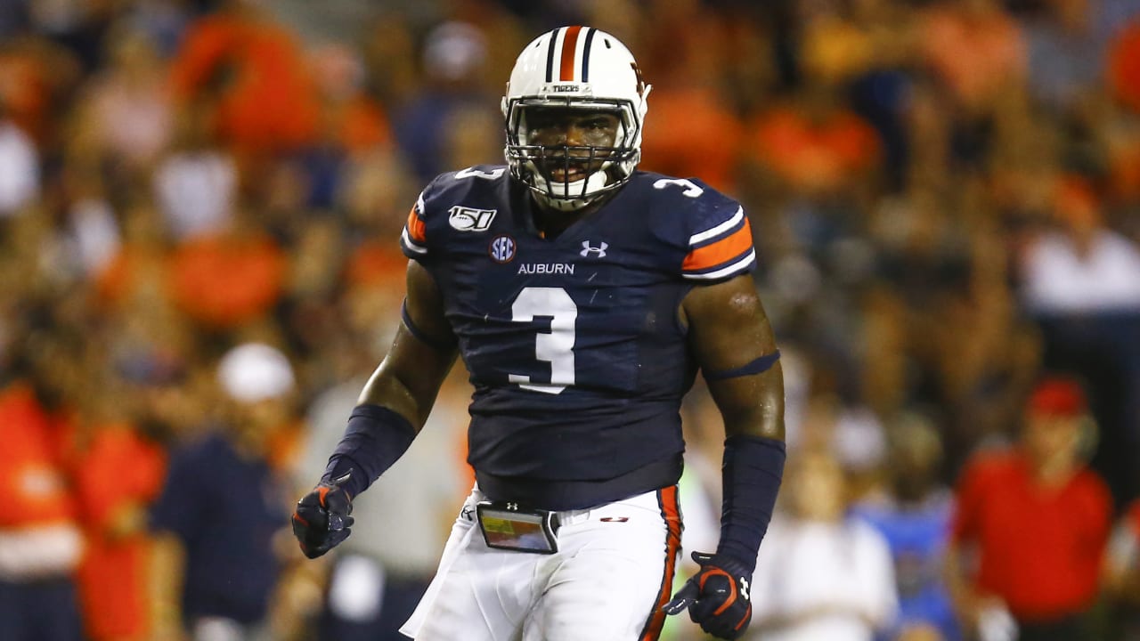 Atlanta Falcons pick Auburn's Marlon Davidson in NFL Draft