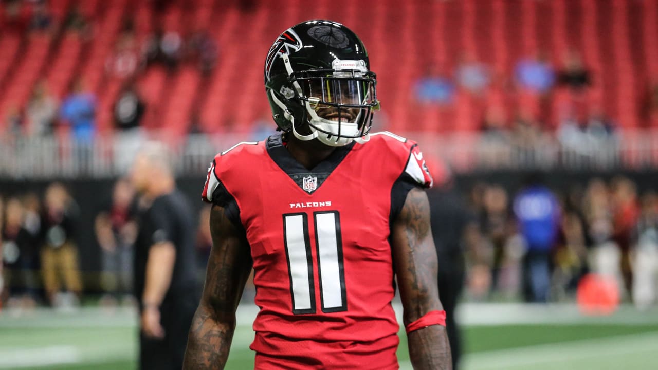 Julio Jones says he's 'good,' Falcons holding him out of practice is 'just a precaution'