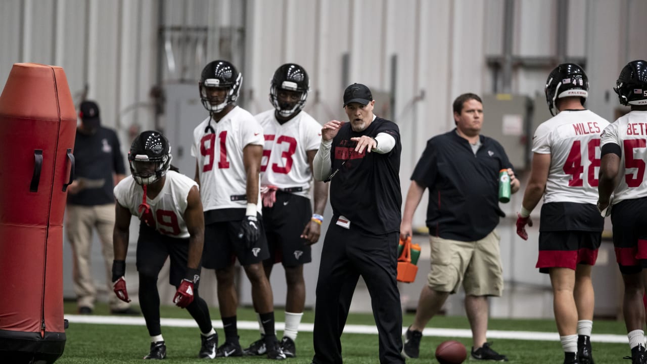 Falcons rookies take the field for minicamp