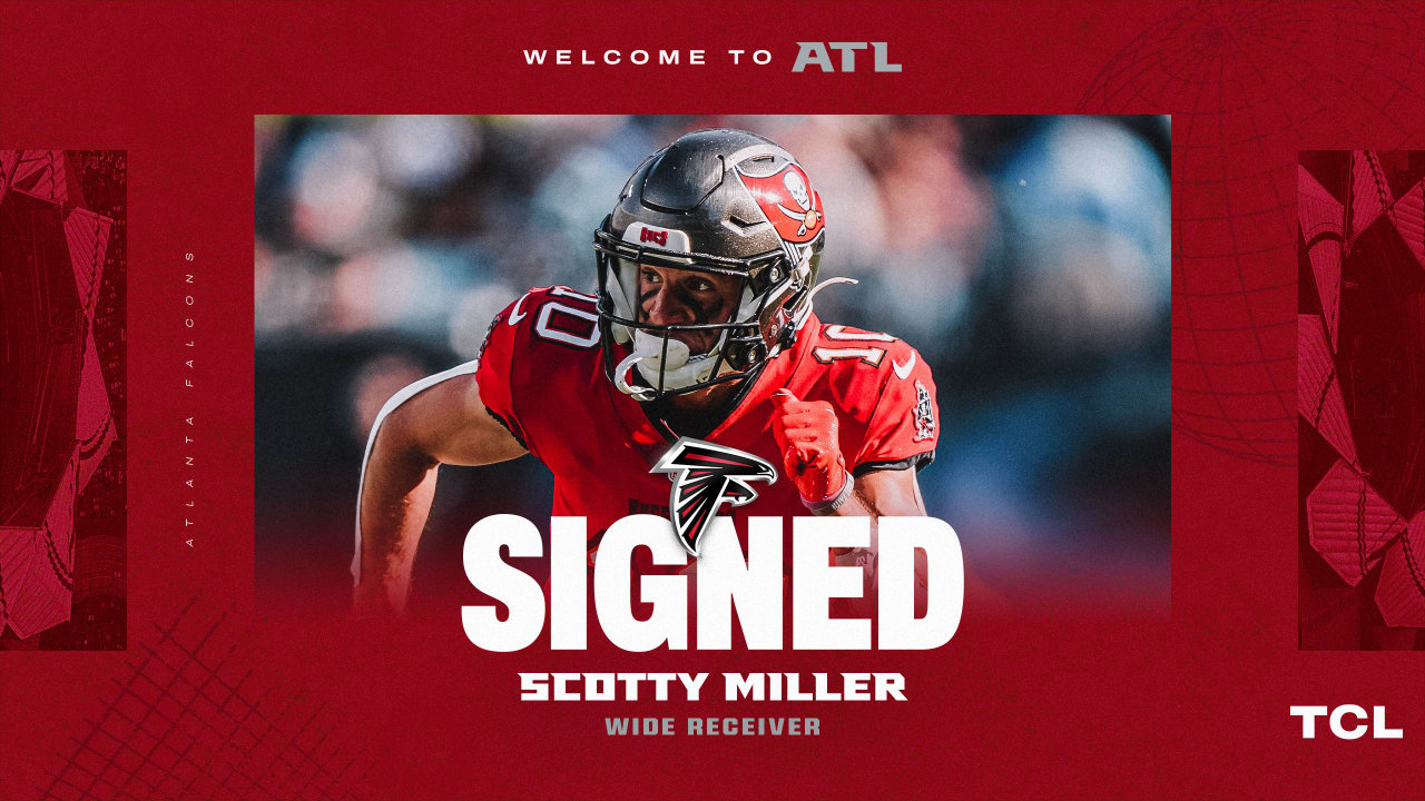 Best scotty Miller 16 Atlanta Falcons wide receiver player