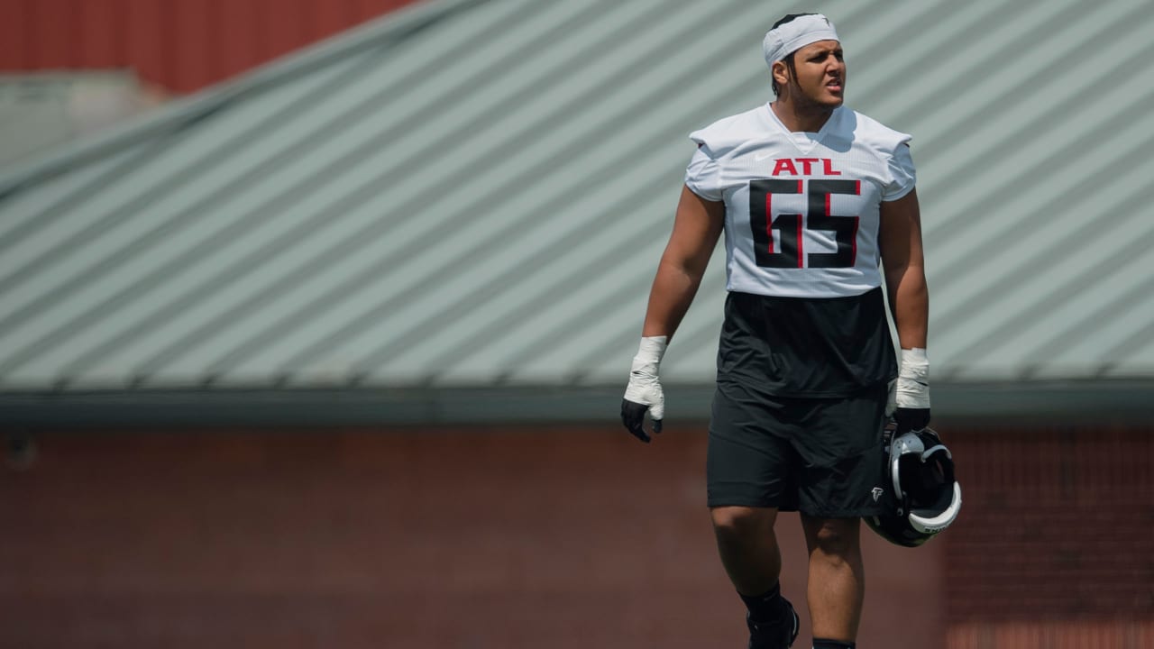 Falcons rookie minicamp videos Bijan Robinson Clark Phillips more