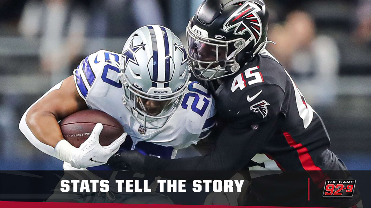 We didn't do hardly anything well': Statistics tell the story of the Falcons  loss to the Dallas Cowboys