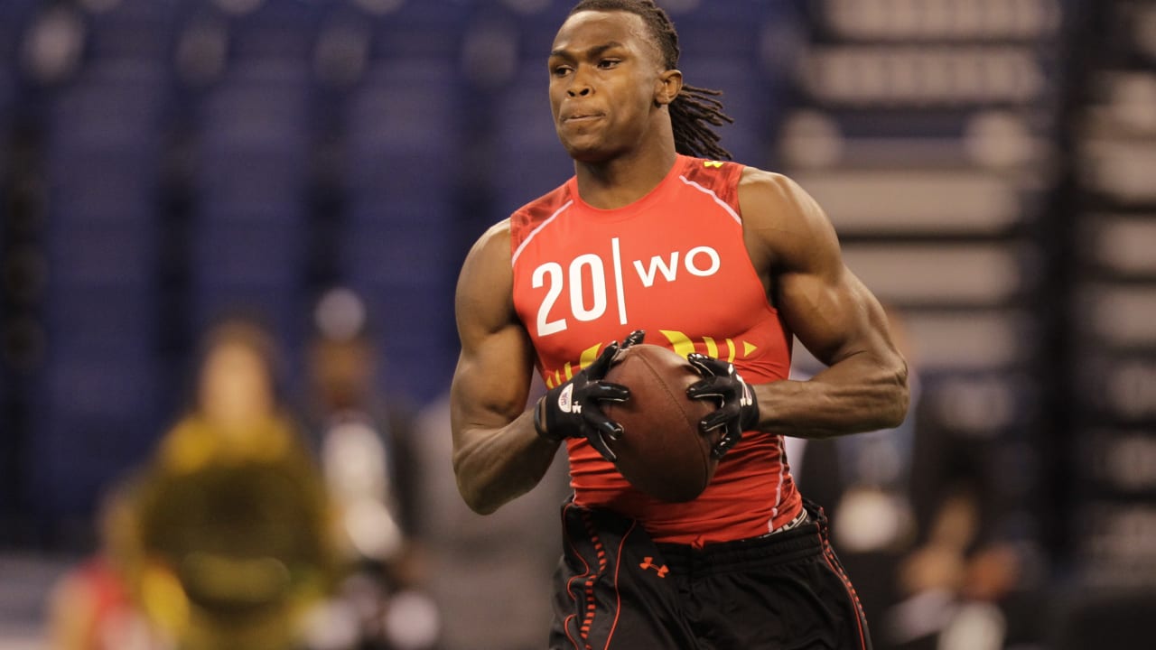 Jones shows off his speed at combine