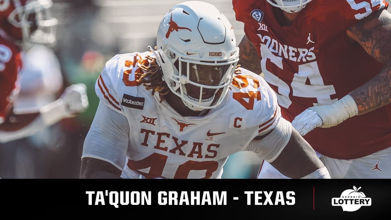 Atlanta Falcons announce Ta'Quon Graham's jersey number