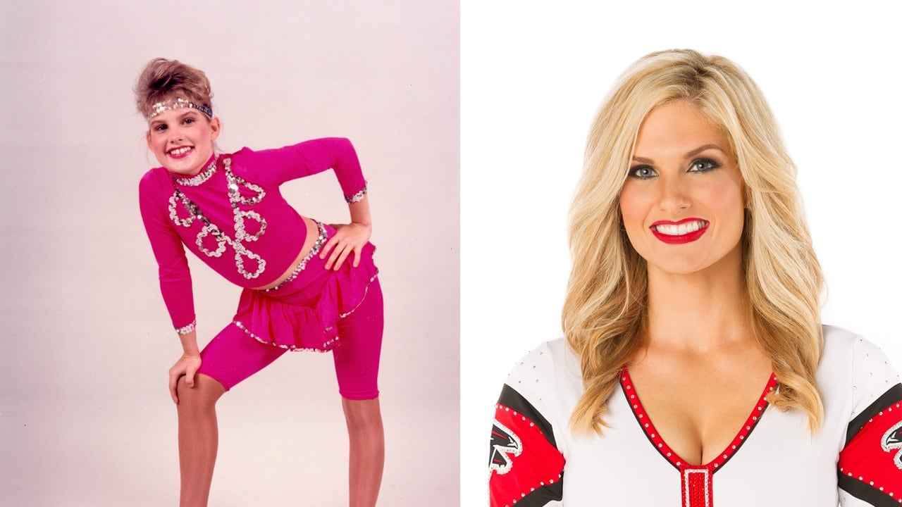 Falcons cheerleaders go throwback, too