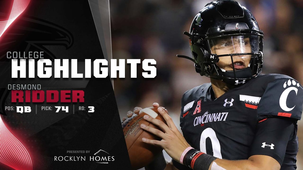 NFL Draft 2022: What Cincinnati QB Desmond Ridder brings to the Atlanta  Falcons - The Athletic