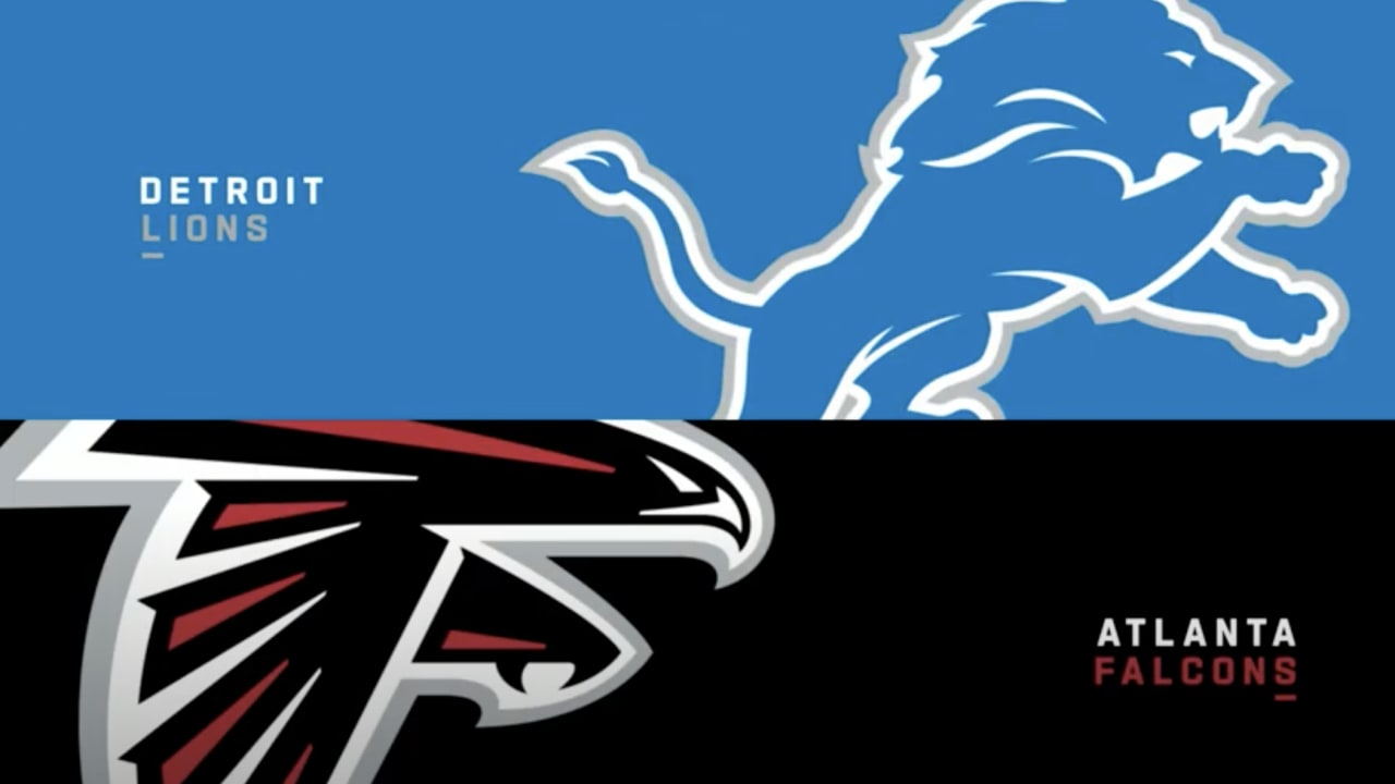 What time is the Atlanta Falcons vs. Detroit Lions game tonight