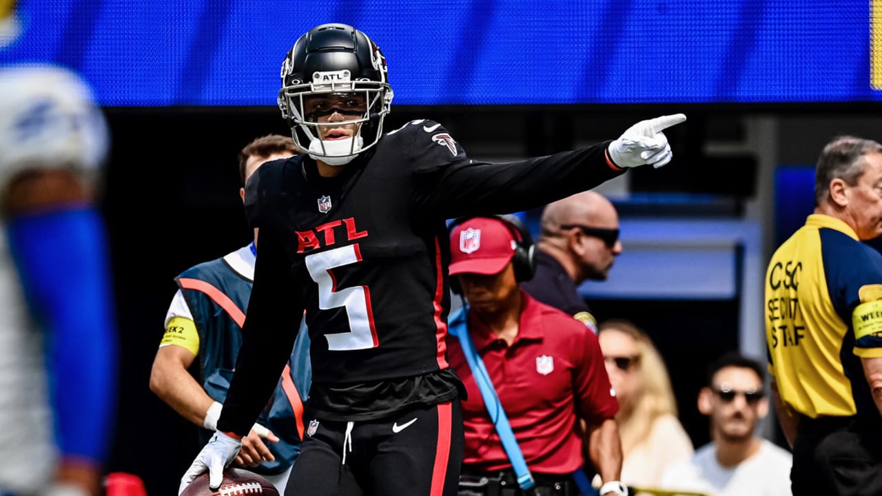 Falcons WR Drake London talks improvement, Desmond Ridder in interview -  The Falcoholic