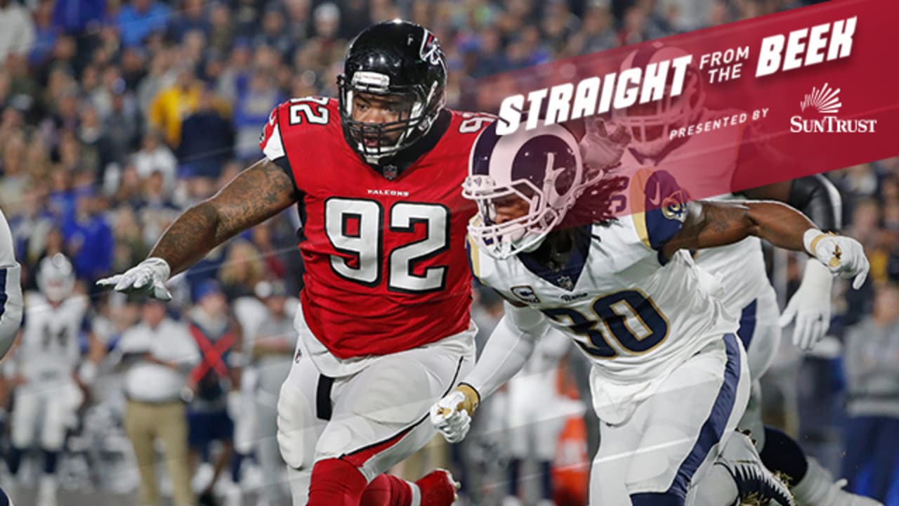 Questions about Dontari Poe offensive guard Falcons chances of winning a title more