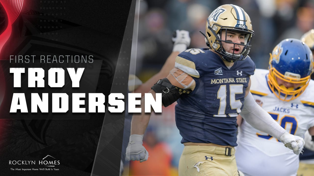 Falcons select ILB Troy Andersen with No. 58 overall 2022 NFL Draft pick