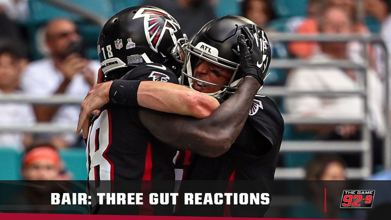 Bair: Three gut reactions after Falcons win over Dolphins - Vimarsana News