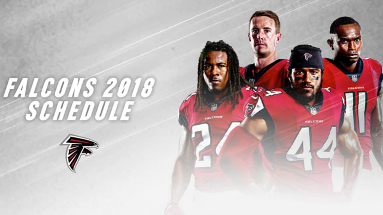 2018 Atlanta Falcons schedule released