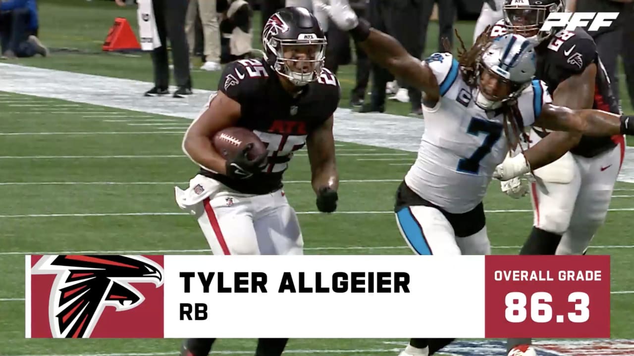 Falcons rookie running back Tyler Allgeier tops Spencer the Guru's